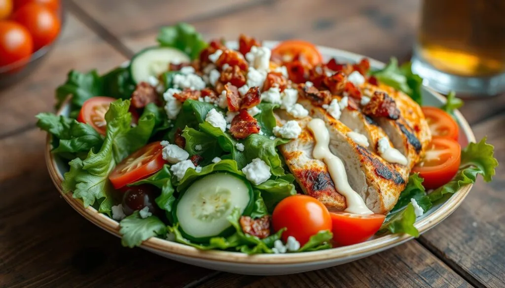 Dinner Salad with Hearty Protein