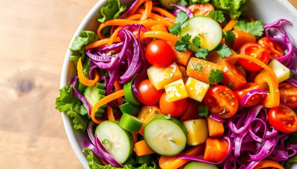 Rainbow Veggie Salad