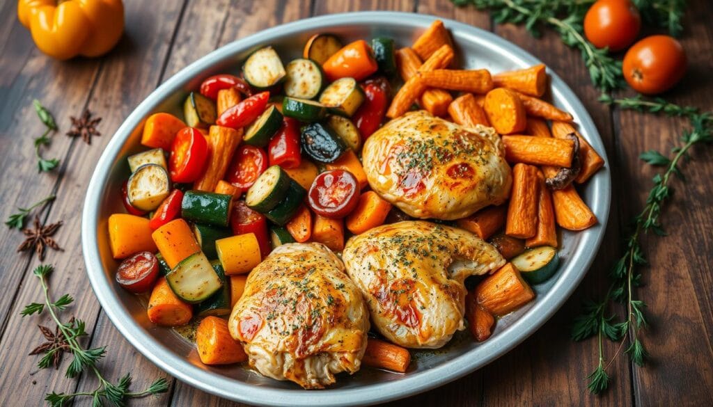 Sheet pan dinners