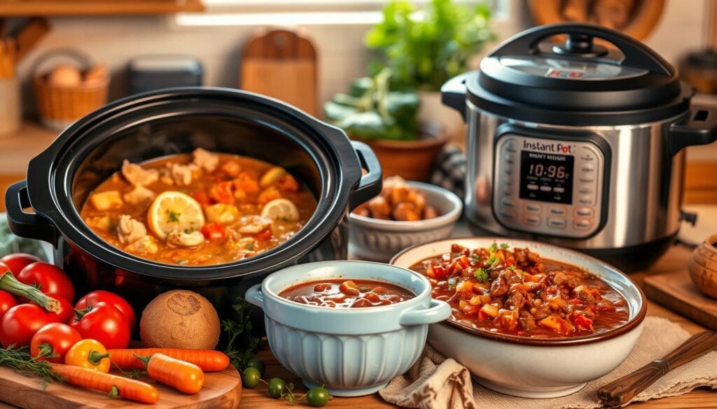 Slow Cooker and Instant Pot Comfort Dinners