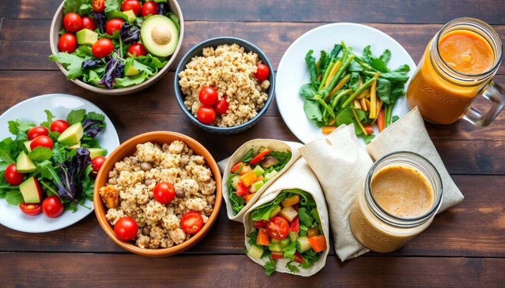 Vegetarian lunch ideas for work