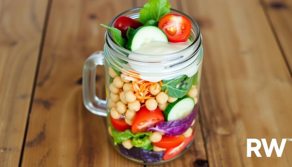 mason jar salad