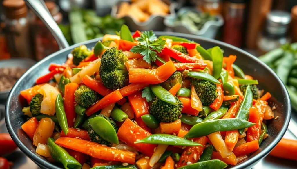 veggie-loaded stir-fry