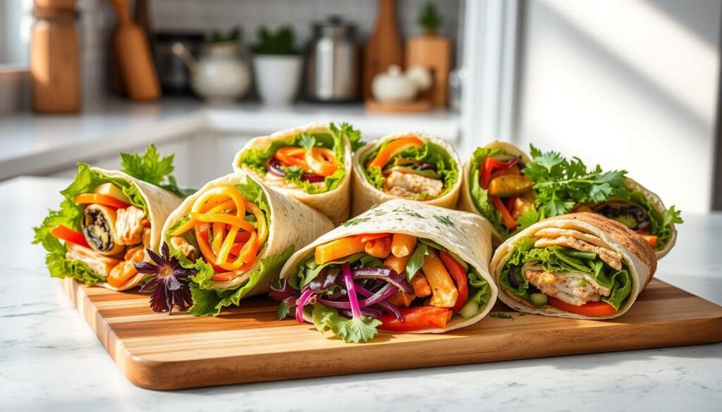 wrap and sandwich lunch ideas