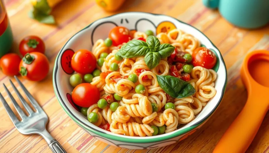 Vegan pasta for kids