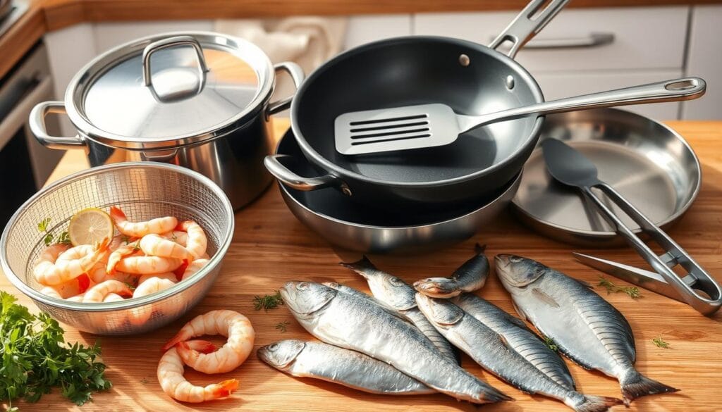 seafood cooking equipment