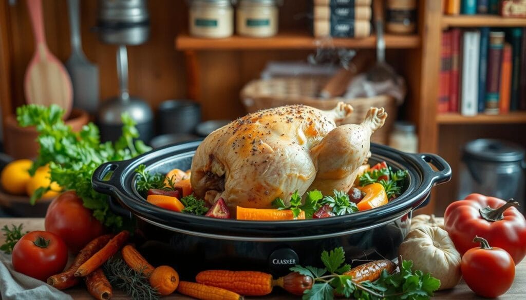 slow cooker whole chicken recipes