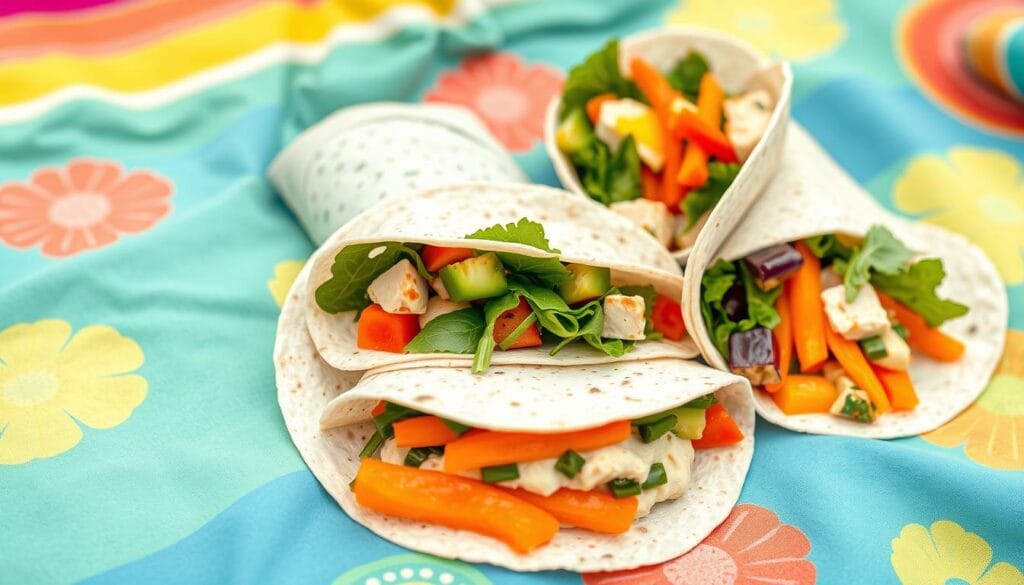 Healthy wraps for kids