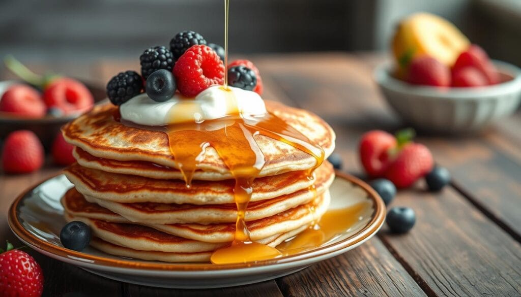 High-protein pancakes