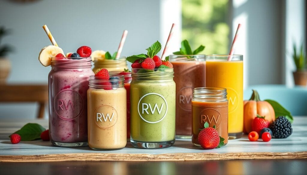 Low-calorie breakfast smoothies