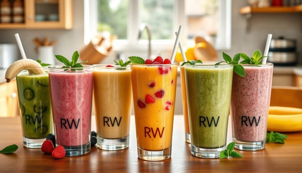 Low-calorie breakfast smoothies