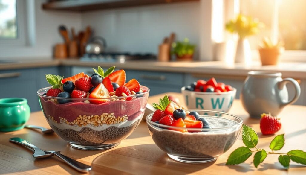 Superfoods for kids breakfast ideas with chia seed recipes and acai bowls