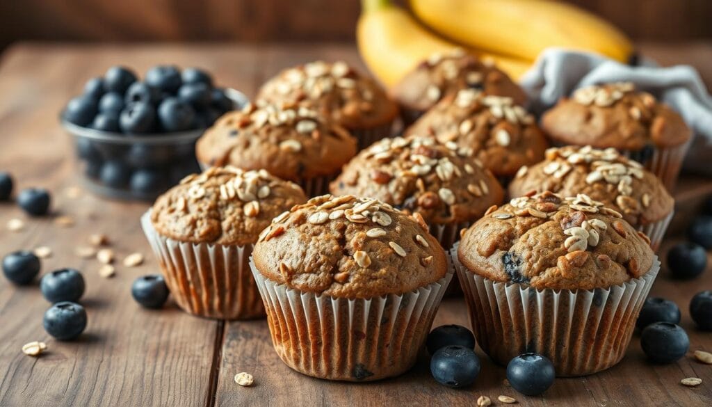 Whole grain muffins