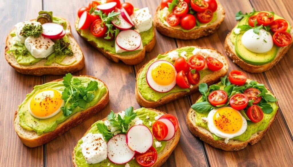 creative avocado toast variations