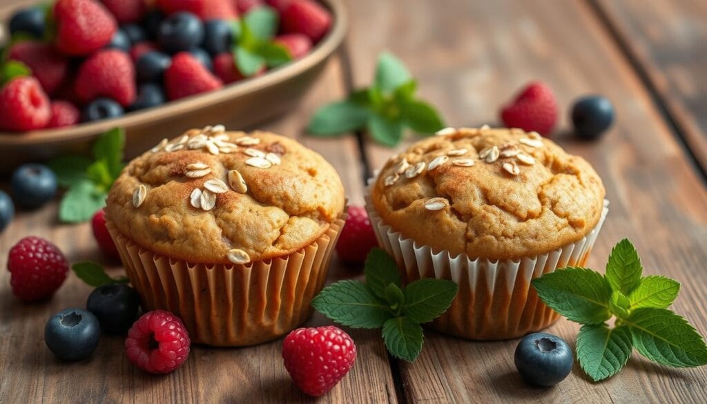 low-sugar breakfast muffins