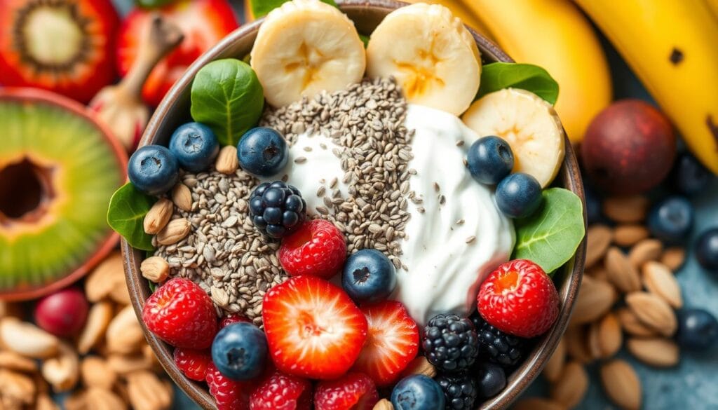 nutrient-dense ingredients for smoothie bowls