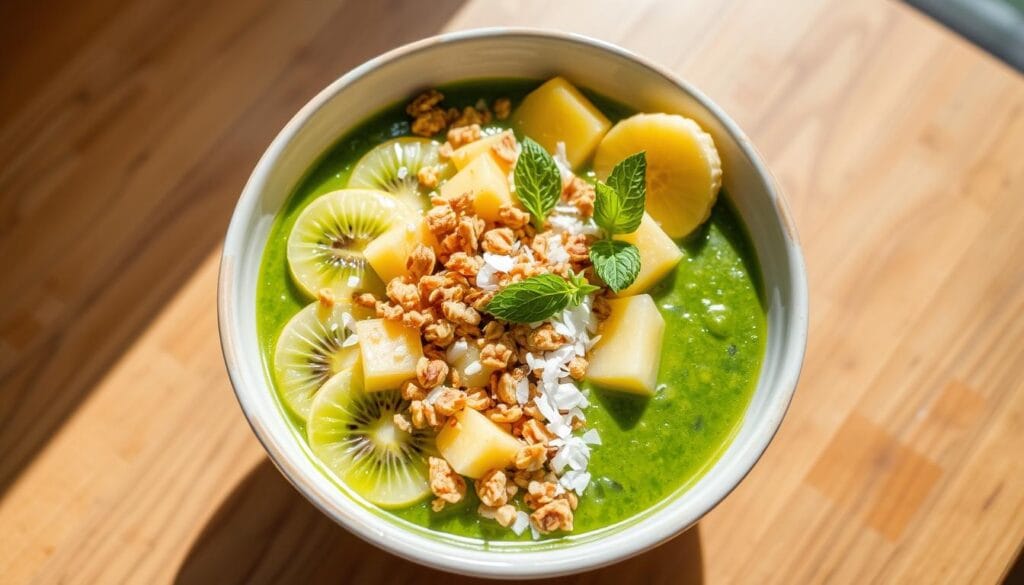 tropical smoothie bowl