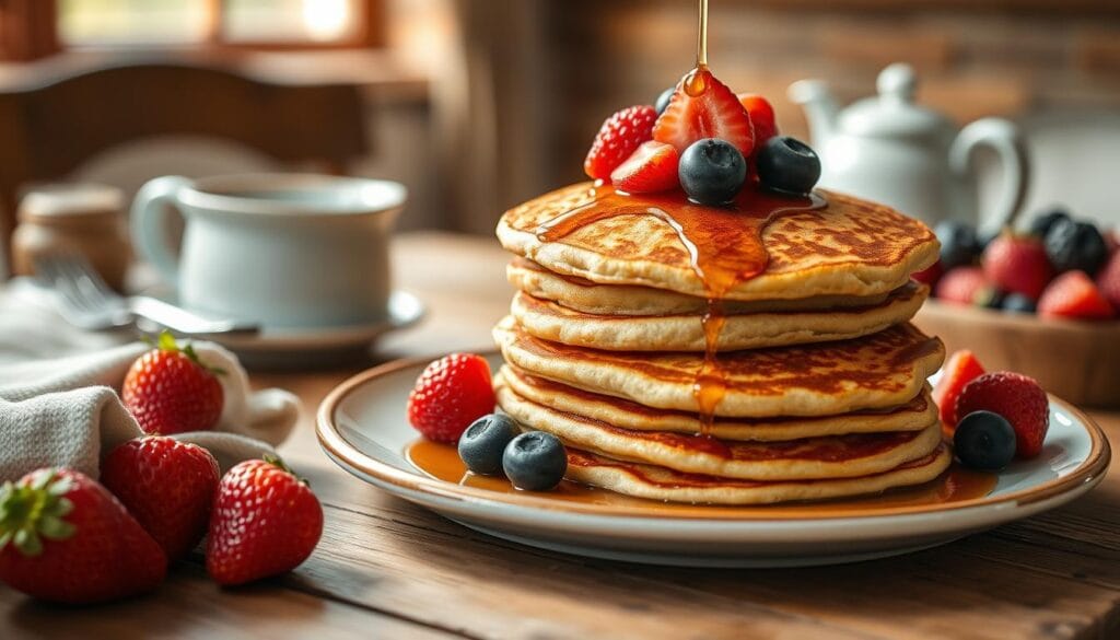 whole grain pancakes